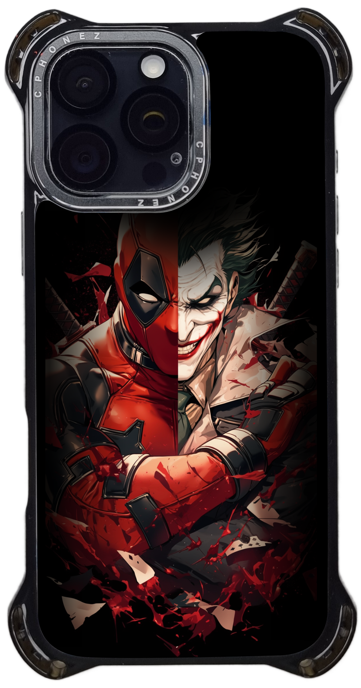 Defensive Magsafe Joker&Deadpool Mezza Faccia