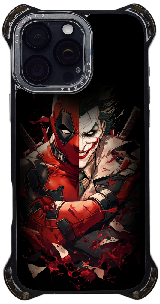 Defensive Magsafe Joker&Deadpool Mezza Faccia